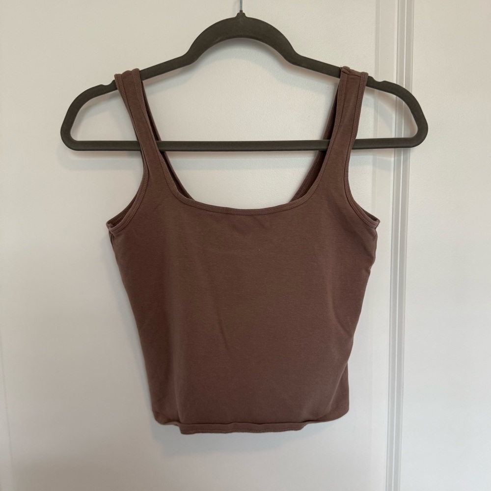 Abercrombie & Fitch Soft AF Tank Top - Brown